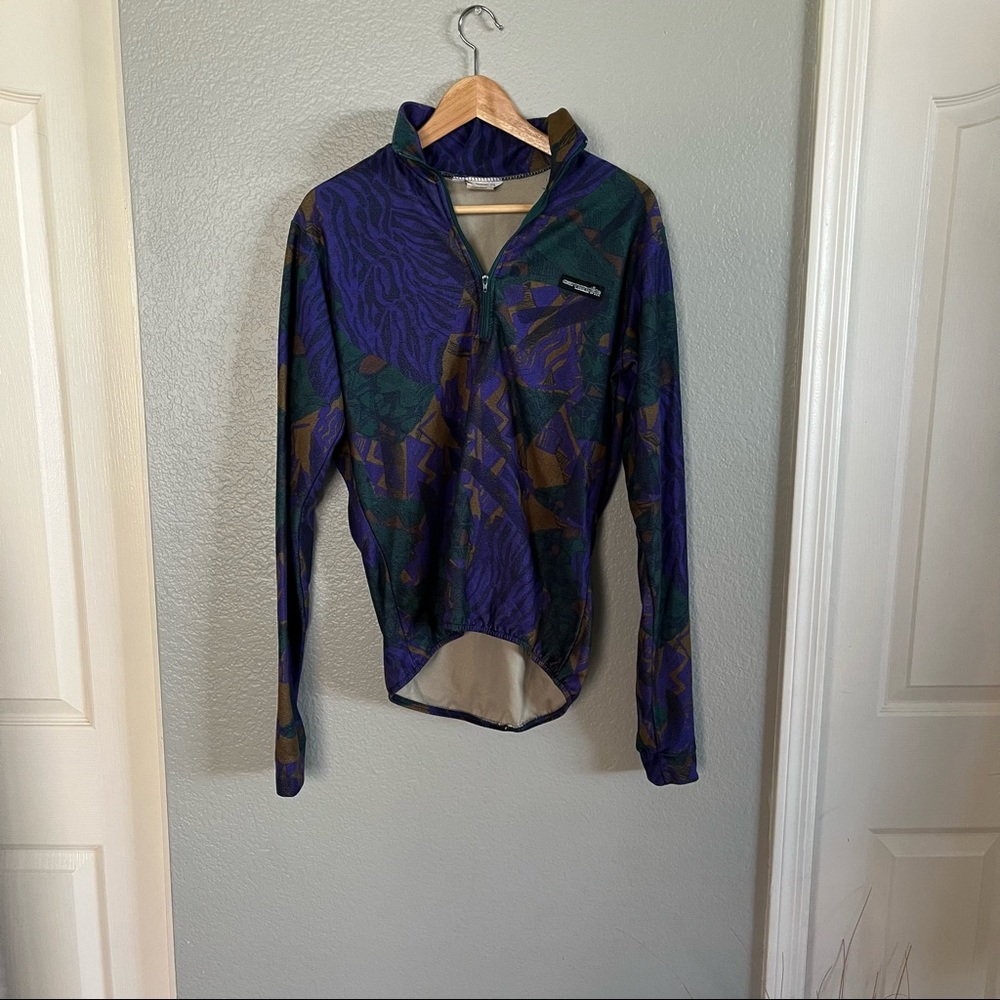 VINTAGE Cannondale 1/4 zip up lightweight sweater